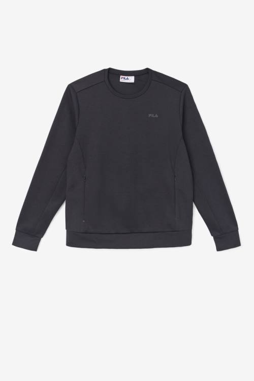 Fila Emry Crew Miesten Puserot Mustat | Fila127CX