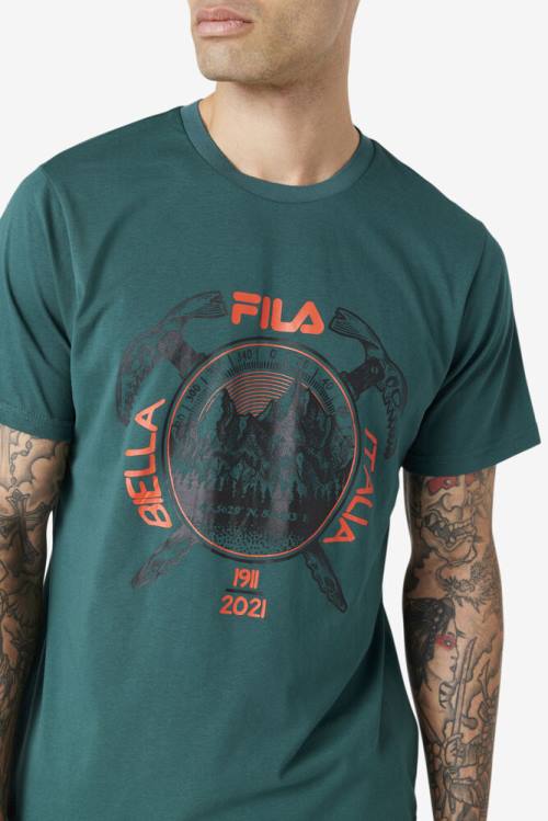 Fila Enem Tee Miesten T Paidat Mustat | Fila790XT