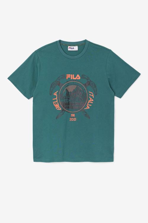 Fila Enem Tee Miesten T Paidat Mustat | Fila790XT