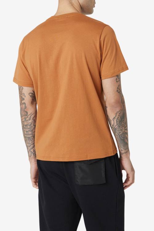 Fila Enem Tee Miesten T Paidat Mustat Valkoinen | Fila716AM
