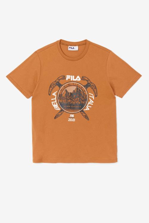 Fila Enem Tee Miesten T Paidat Mustat Valkoinen | Fila716AM