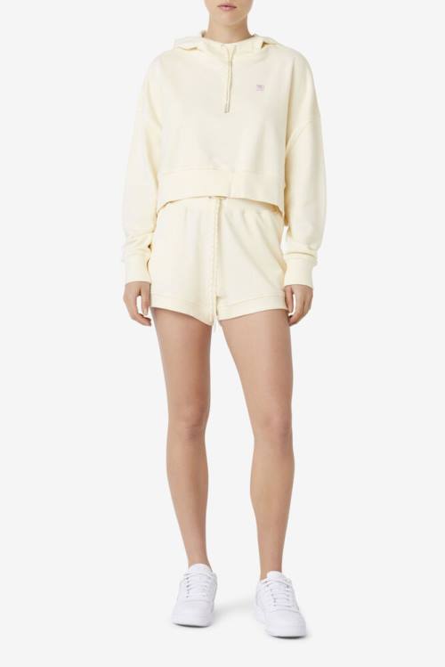 Fila Evangeline Terry Naisten Shortsit Vaaleankeltainen | Fila378TF