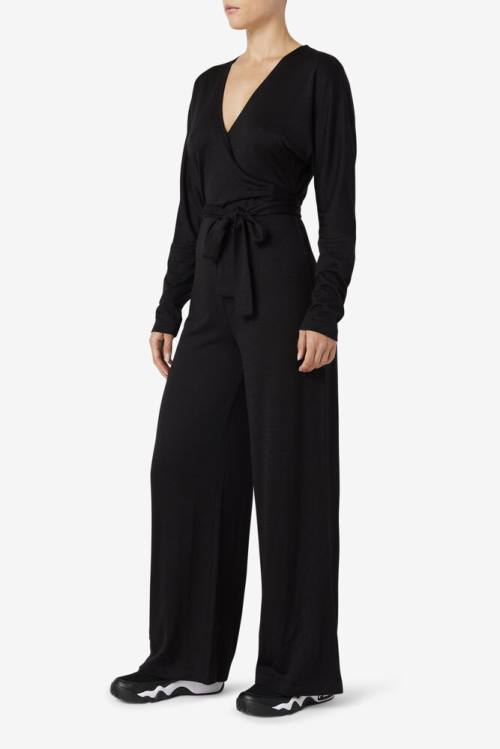 Fila Everleigh Jumpsuit Naisten Body Mustat | Fila652LO