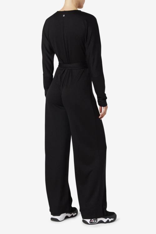 Fila Everleigh Jumpsuit Naisten Body Mustat | Fila652LO