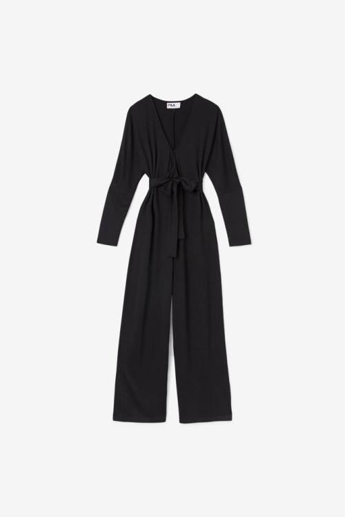 Fila Everleigh Jumpsuit Naisten Body Mustat | Fila652LO