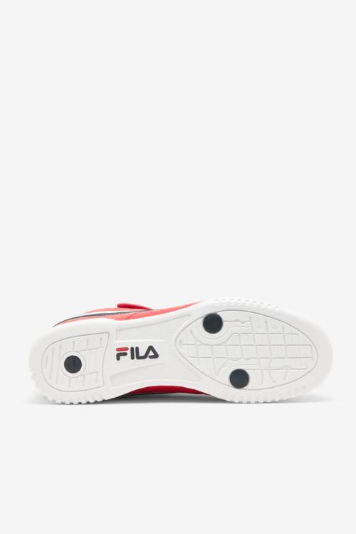 Fila F-13 Mid Miesten Tennarit Punainen Mustat Valkoinen | Fila152YO