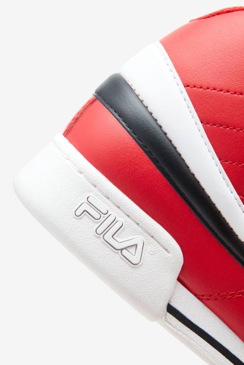 Fila F-13 Mid Miesten Tennarit Punainen Mustat Valkoinen | Fila152YO