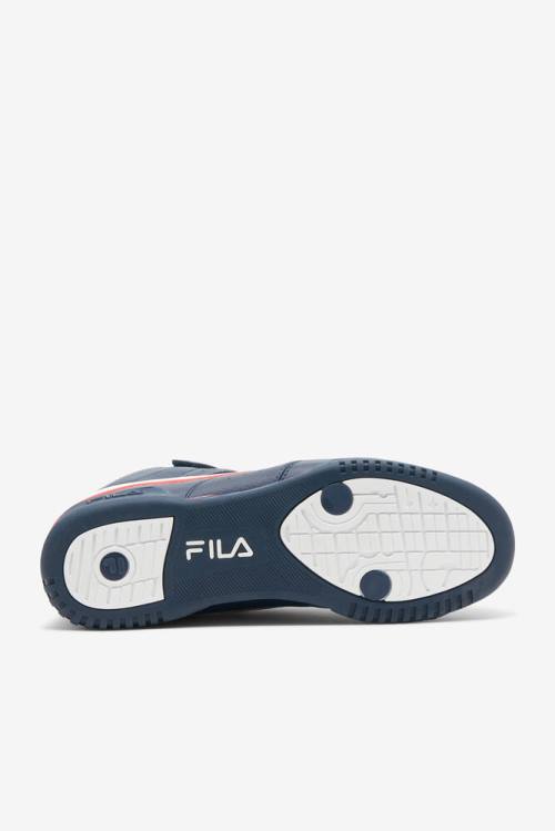 Fila F-13 Miesten Tennarit Laivastonsininen Valkoinen Punainen | Fila408MC