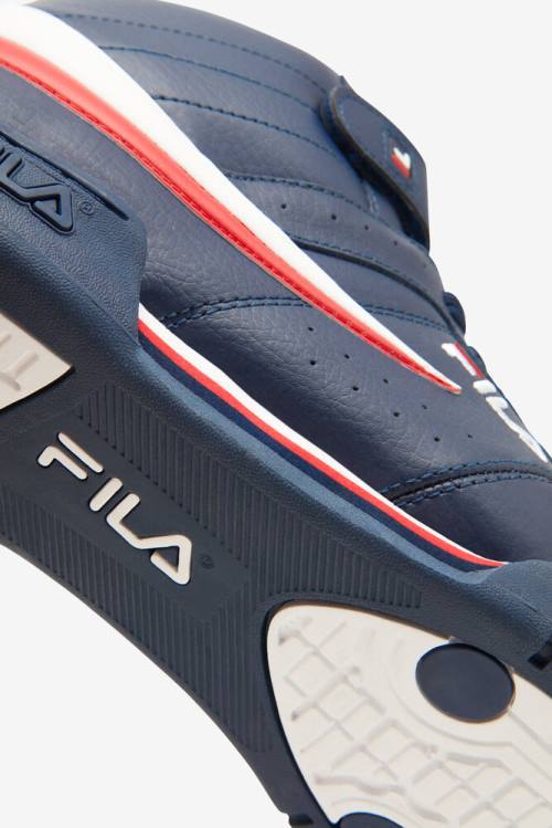Fila F-13 Miesten Tennarit Laivastonsininen Valkoinen Punainen | Fila408MC