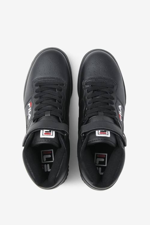 Fila F-13 Miesten Tennarit Mustat Valkoinen Punainen | Fila532RQ