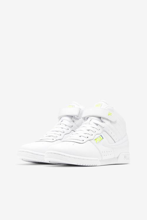 Fila F-13 Naisten Tennarit Valkoinen Keltainen | Fila237CB