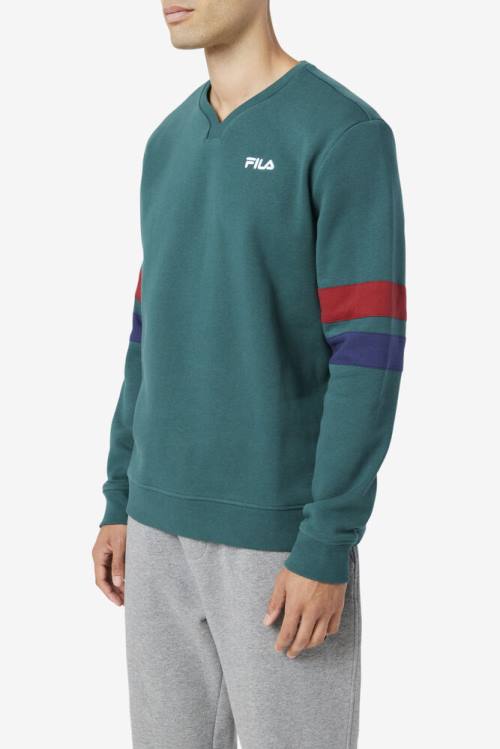 Fila Faneel Crew Miesten Puserot Laivastonsininen | Fila471GE