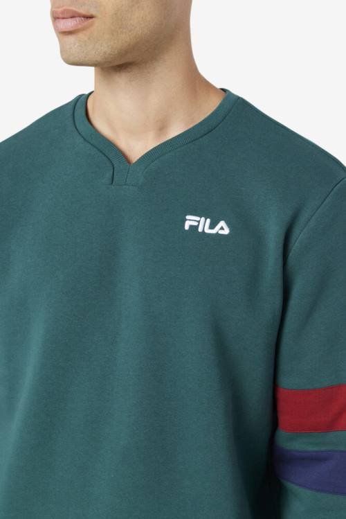 Fila Faneel Crew Miesten Puserot Laivastonsininen | Fila471GE