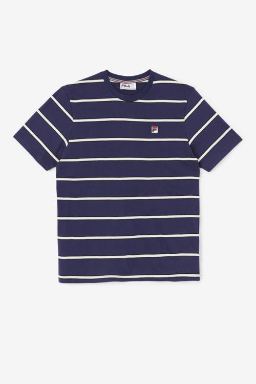 Fila Felix Tee Miesten T Paidat Laivastonsininen Valkoinen | Fila918AJ