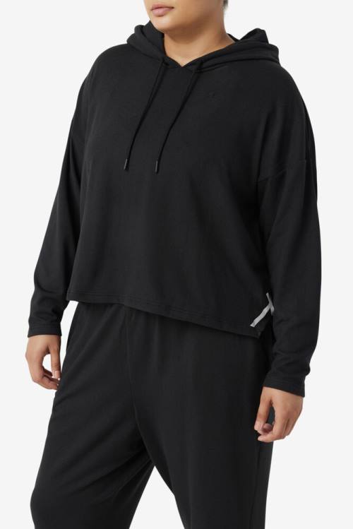 Fila Fi-lux Cropped Naisten Huppari Mustat | Fila089JV
