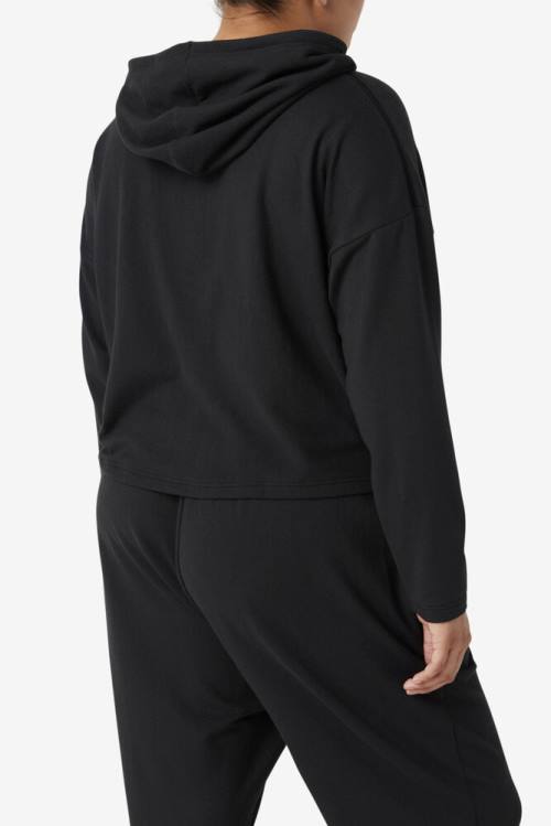Fila Fi-lux Cropped Naisten Huppari Mustat | Fila089JV