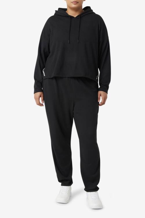 Fila Fi-lux Cropped Naisten Huppari Mustat | Fila089JV