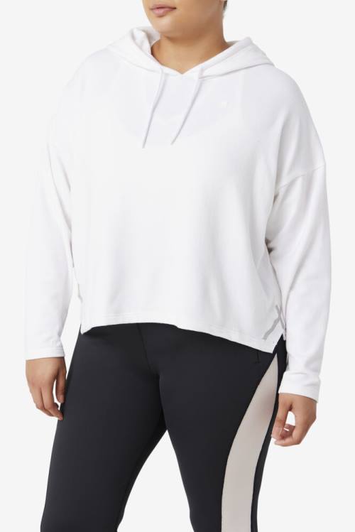 Fila Fi-lux Cropped Naisten Huppari Valkoinen | Fila437ZW