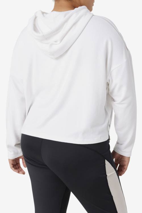 Fila Fi-lux Cropped Naisten Huppari Valkoinen | Fila437ZW