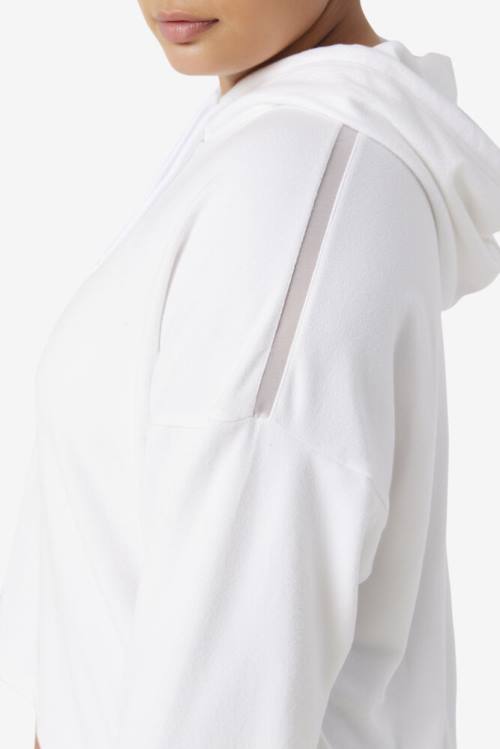 Fila Fi-lux Cropped Naisten Huppari Valkoinen | Fila437ZW