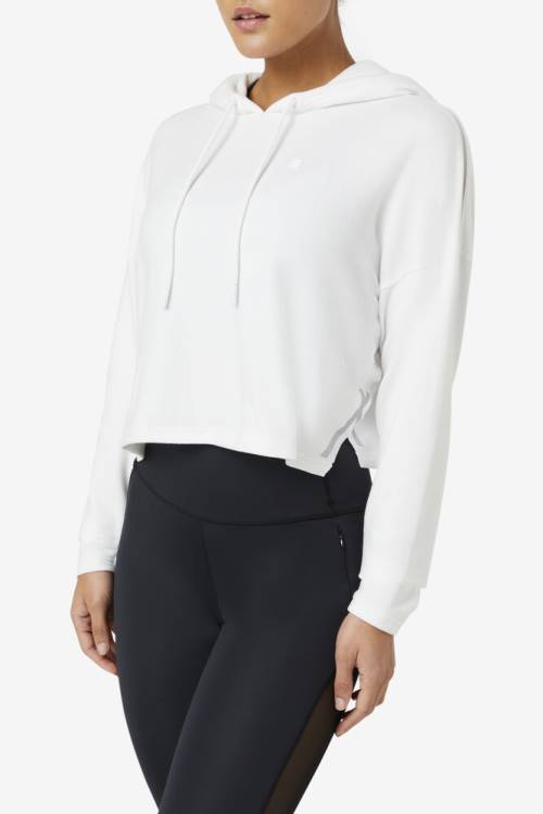 Fila Fi-lux Cropped Naisten Huppari Valkoinen | Fila710ZE