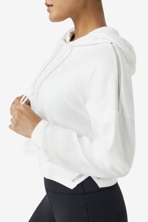 Fila Fi-lux Cropped Naisten Huppari Valkoinen | Fila710ZE