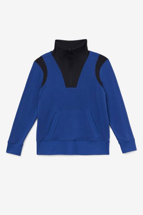 Fila Fi-lux Half Zip Naisten Puserot Laivastonsininen | Fila461JB