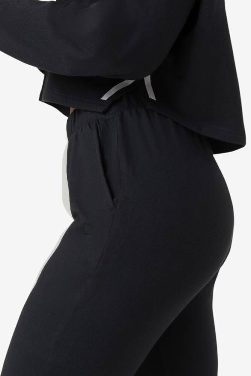 Fila Fi-lux Jogger Naisten Housut Mustat | Fila407WI