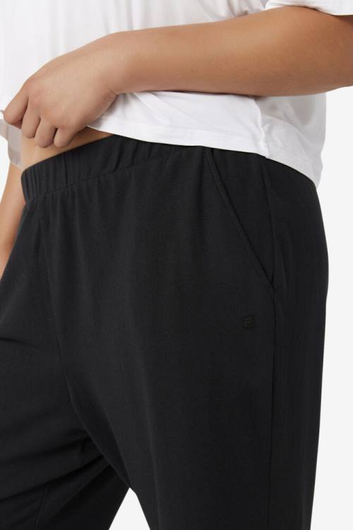 Fila Fi-lux Jogger Naisten Housut Mustat | Fila960IA