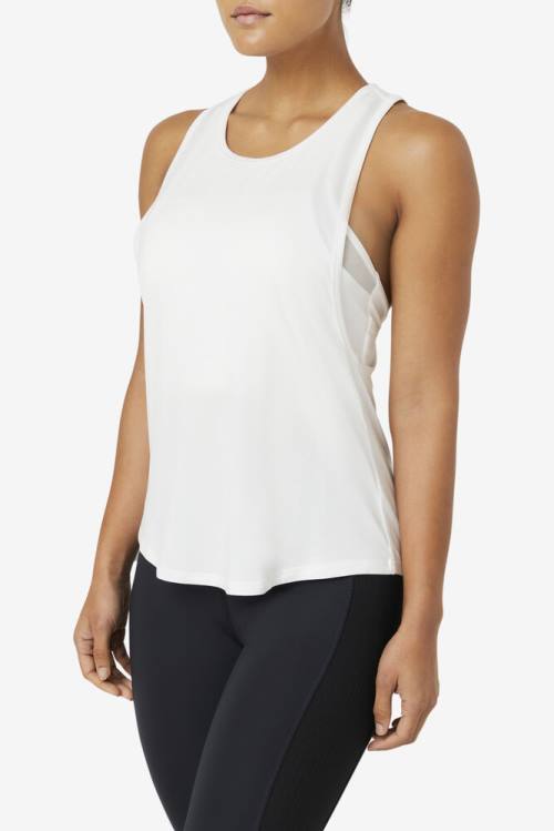 Fila Fi-lux Long Tank Top Naisten T Paidat Valkoinen | Fila375VP