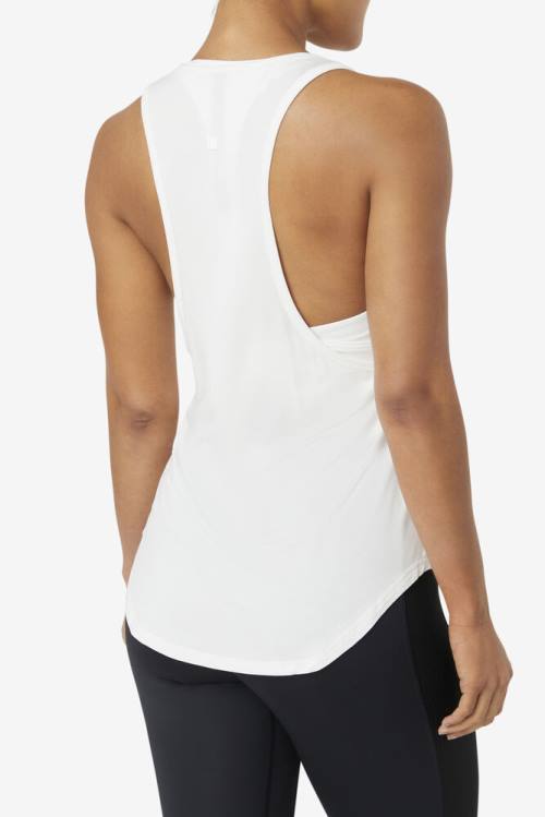 Fila Fi-lux Long Tank Top Naisten T Paidat Valkoinen | Fila375VP