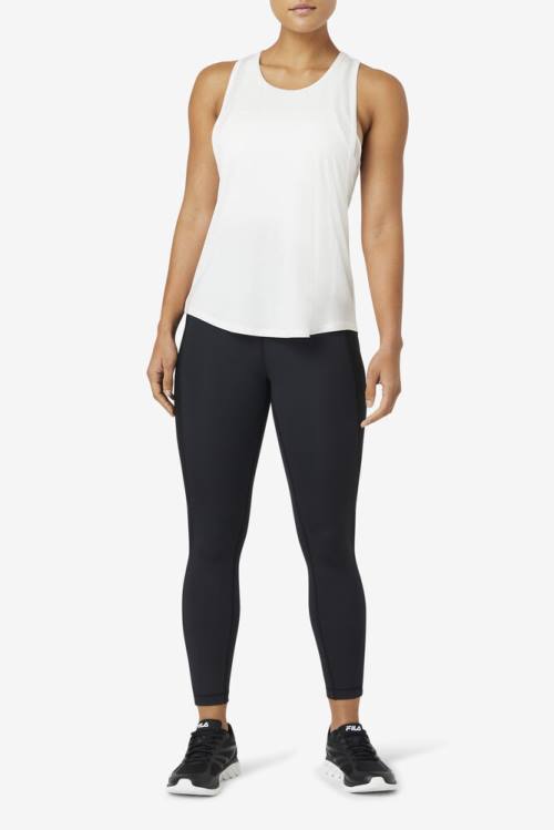 Fila Fi-lux Long Tank Top Naisten T Paidat Valkoinen | Fila375VP