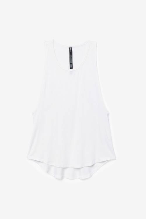 Fila Fi-lux Long Tank Top Naisten T Paidat Valkoinen | Fila375VP