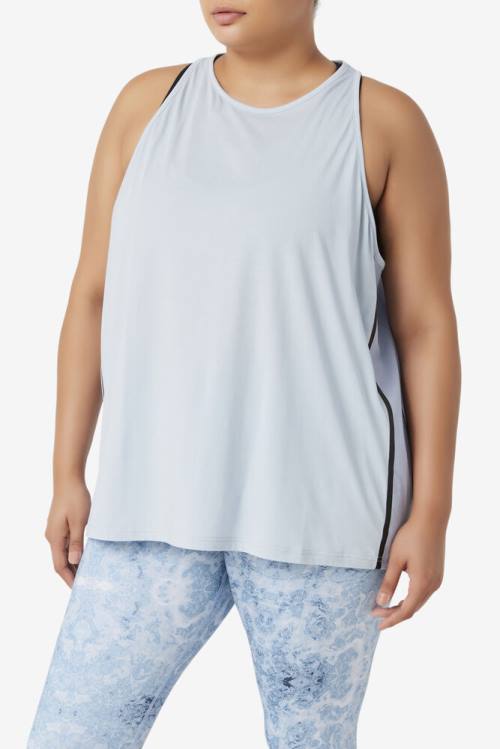 Fila Fi-lux Loose Tank Top Naisten T Paidat Sininen Mustat | Fila308SJ