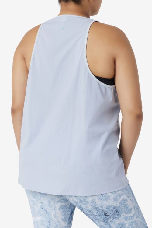 Fila Fi-lux Loose Tank Top Naisten T Paidat Sininen Mustat | Fila308SJ