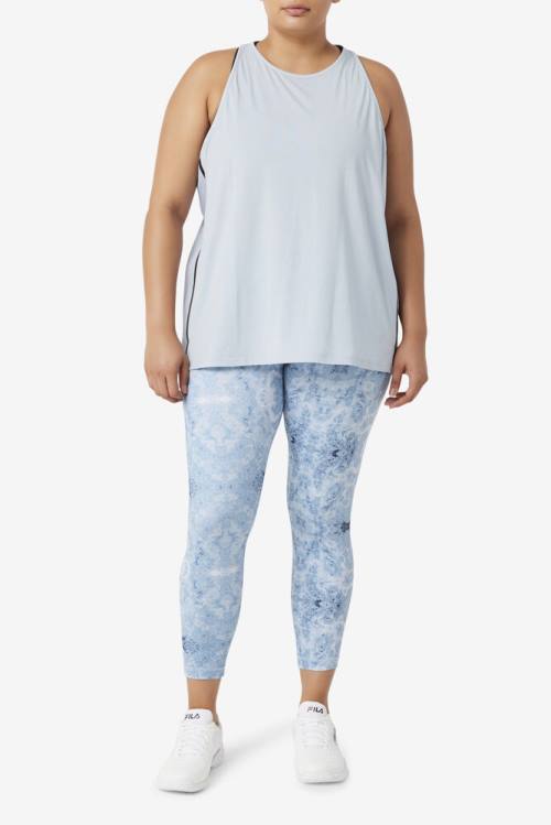 Fila Fi-lux Loose Tank Top Naisten T Paidat Sininen Mustat | Fila308SJ
