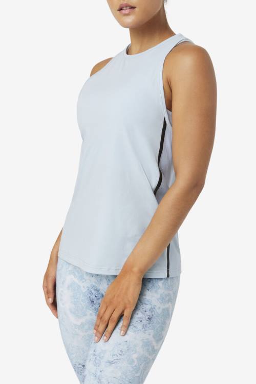 Fila Fi-lux Loose Tank Top Naisten T Paidat Sininen Mustat | Fila568MJ