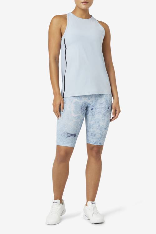 Fila Fi-lux Loose Tank Top Naisten T Paidat Sininen Mustat | Fila568MJ