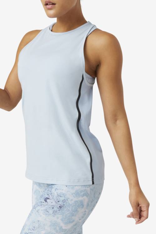 Fila Fi-lux Loose Tank Top Naisten T Paidat Sininen Mustat | Fila568MJ
