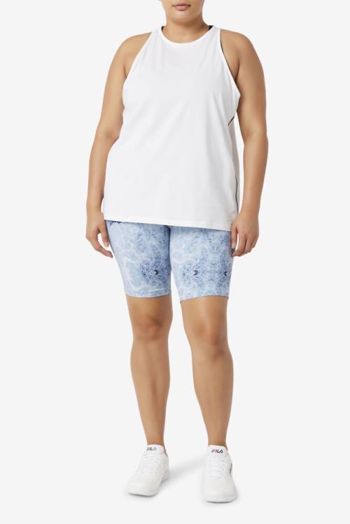 Fila Fi-lux Loose Tank Top Naisten T Paidat Valkoinen Mustat | Fila602FP