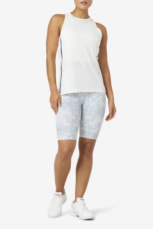 Fila Fi-lux Loose Tank Top Naisten T Paidat Valkoinen Mustat | Fila836RS