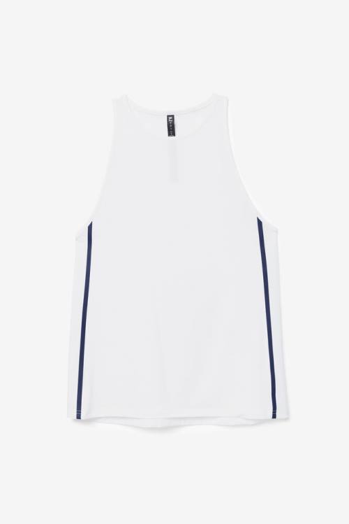Fila Fi-lux Loose Tank Top Naisten T Paidat Valkoinen Mustat | Fila836RS