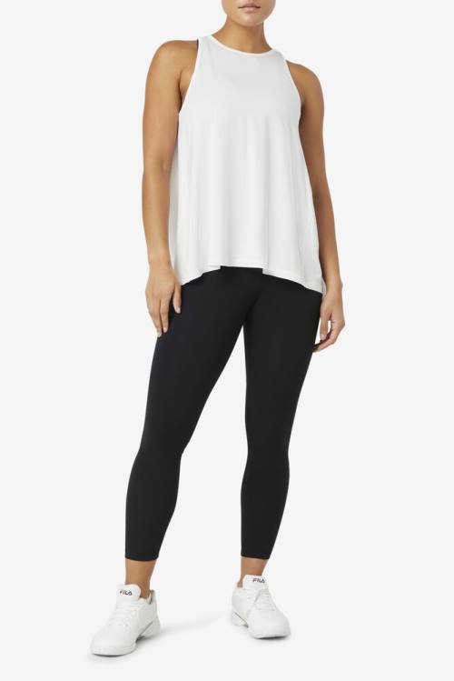 Fila Fi-lux Open Back Tank Naisten Topit Valkoinen | Fila017QH