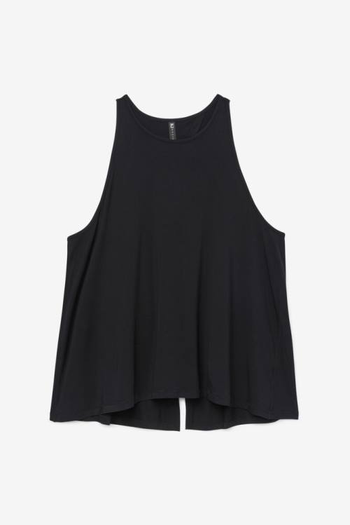 Fila Fi-lux Open Back Tank Naisten Topit Mustat | Fila071JQ
