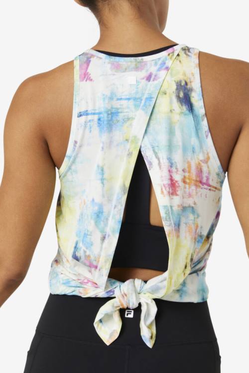 Fila Fi-lux Open Back Tank Naisten Topit Monivärinen | Fila186SV