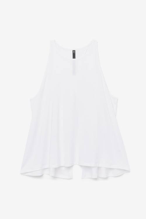 Fila Fi-lux Open Back Tank Naisten Topit Valkoinen | Fila678LE