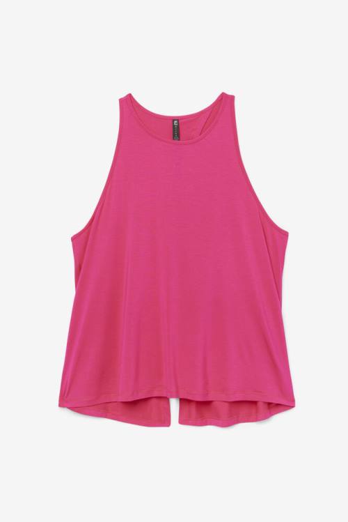Fila Fi-lux Open Back Tank Naisten Topit Vaaleanpinkki | Fila812DH