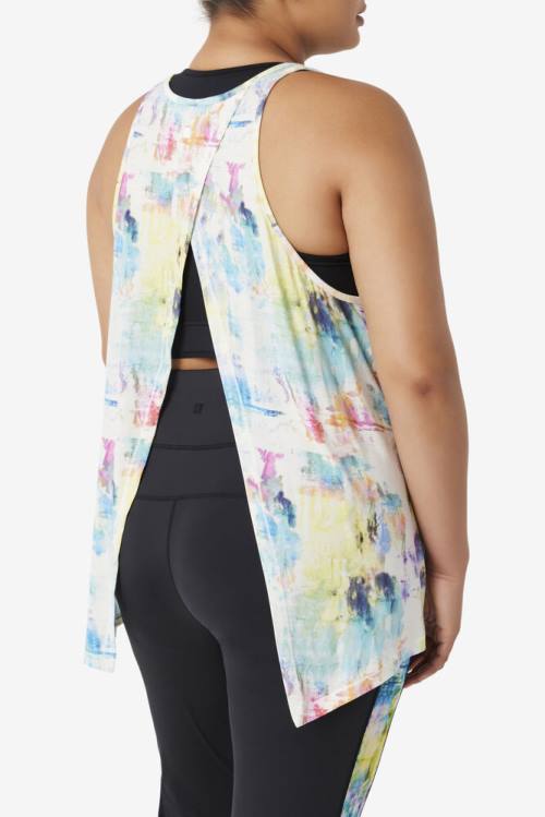 Fila Fi-lux Open Back Tank Naisten Topit Monivärinen | Fila865LF