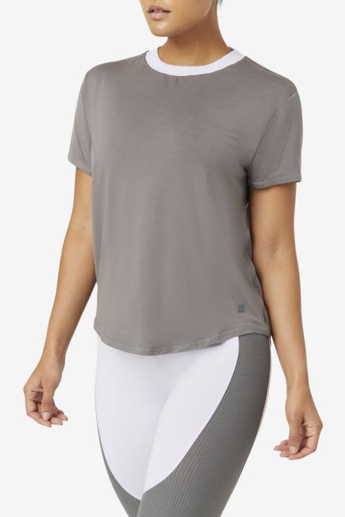 Fila Fi-lux Sleeve Top Naisten T Paidat Laventeli Sininen | Fila285VF