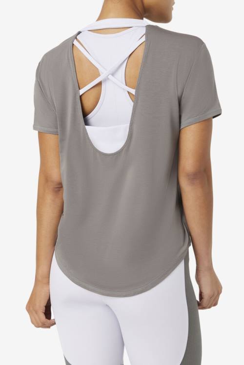 Fila Fi-lux Sleeve Top Naisten T Paidat Laventeli Sininen | Fila285VF